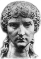 Агриппина Старшая (14 до н.э. — 30 н.э.). Жена Германика, мать Калигулы. Отправлена Тиберием в ссылку, покончила самоубийством. Образец римской жены и матери