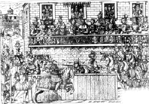 Cмерть короля Франции Генриха II на турнире в Париже 30 июня 1559 г.