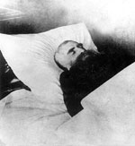 Вл. Соловьев на смертном одре. 1 августа 1900 г.