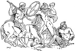 Битва римлян с галлами