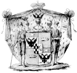 Герб князя Священной Римской империи германской нации Г.А. Потемкина-Таврического