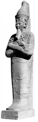 Статуя Мааткара, украшавшая храм Хатшепсут
