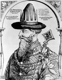 Иван IV Грозный. Западноевропейская гравюра