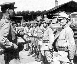 Пленные японцы. Август 1945 г.