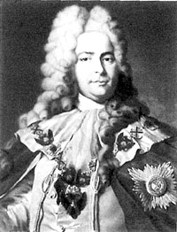 Граф П.И. Ягужинский. Неизв. художник. 1766 г.
