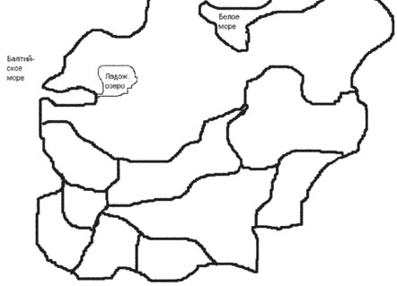 Рис. 2. Карта-заготовка