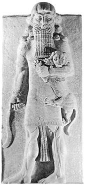 Гильгамеш. Скульптурное изображение