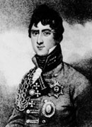 Р.Т.Вильсон. Английский представитель при русском командовании в 1812 г. Робертс. 1817 г. Гравюра