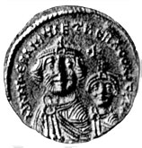 Императоры Ираклий I и его преемник Константин III