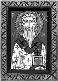 Патриарх Фотий. Болгарская икона