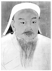 Чингисхан. Китайский средневековый рисунок. XII в.