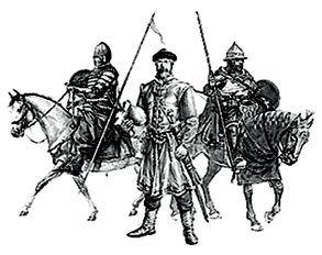 Князь Мстислав Мстиславич Удатный (?—1228). Современный рисунок